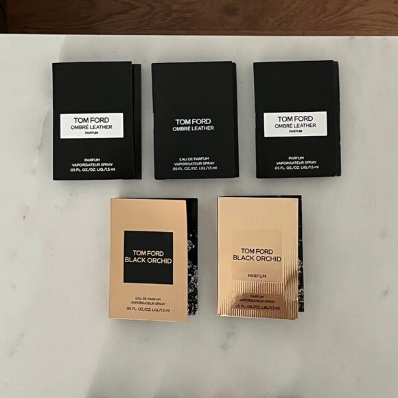 Tom Ford Discovery Set of Samples: Bitter Peach, Black Orchid, Ombre Leather etc - Picture 3 of 3
